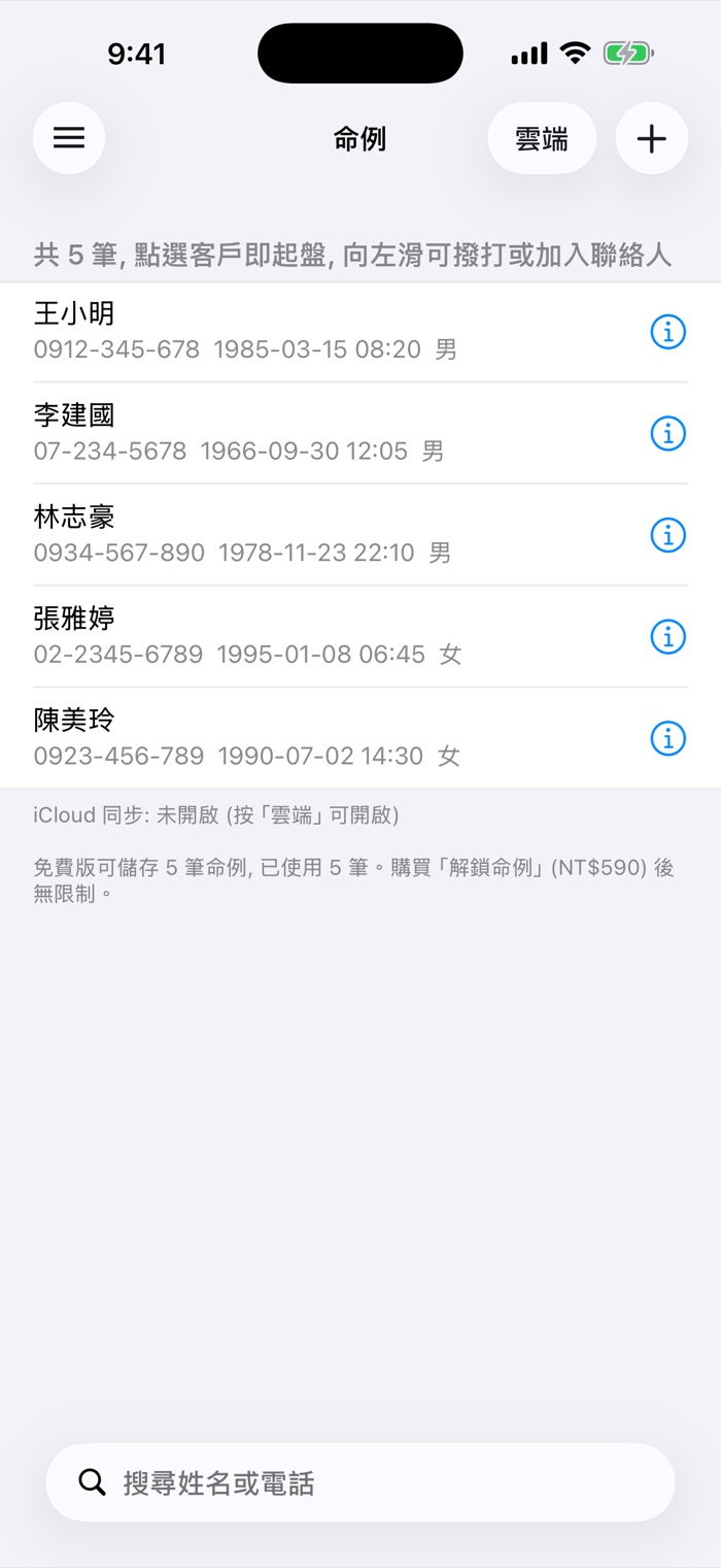 命例